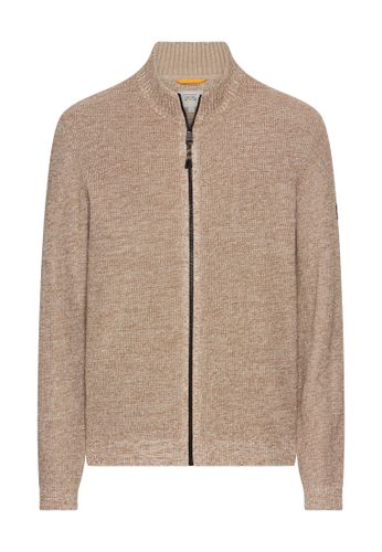 CAMEL ACTIVE Strickjacke aus einem soften Baumwollmix