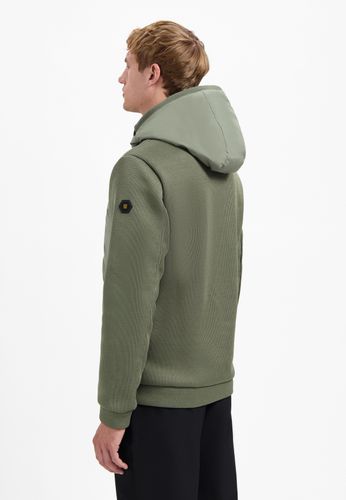 Jacket Short Fit Sealed Hooded Knitted Mix