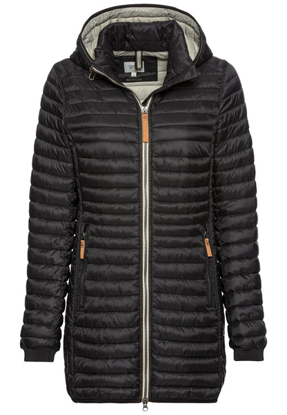 Wasserabweisende Steppjacke mit 2-Wege Reißverschluss