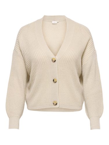 ONLY CARMAKOMA CARCAROL NICE L/S CARDIGAN KNT NOOS