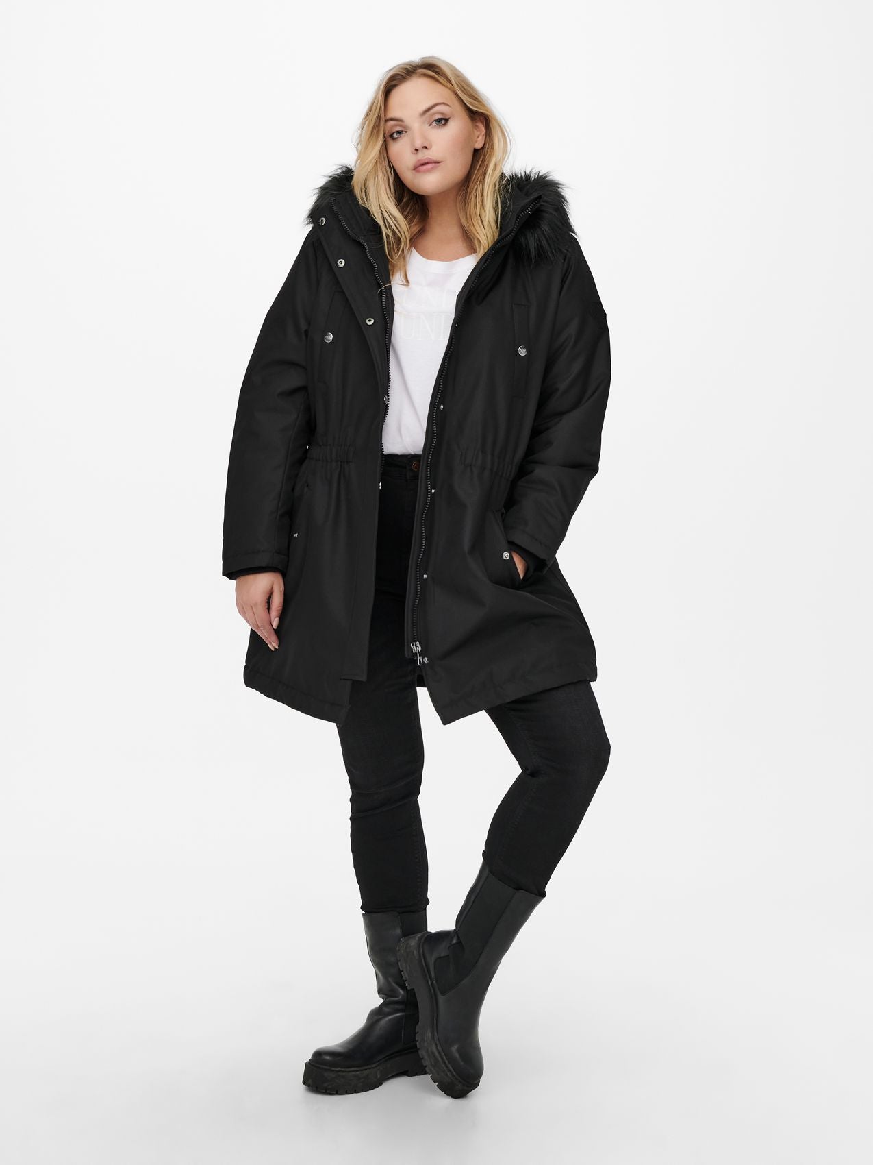 ONLY CARMAKOMA CARIRENA PARKA COAT OTW NOOS