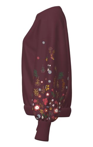 ONLBROOKE L/S O-NECK FLOWER SWT NOOS
