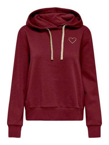 ONLNOLI L/S HEART HOOD SWT NOOS
