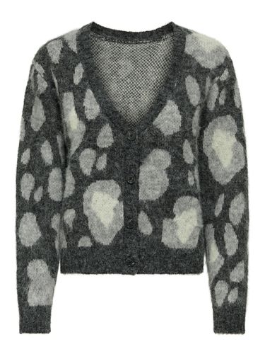 ONLEDELIE LIFE LS JQ CARDI V-NECK KNT