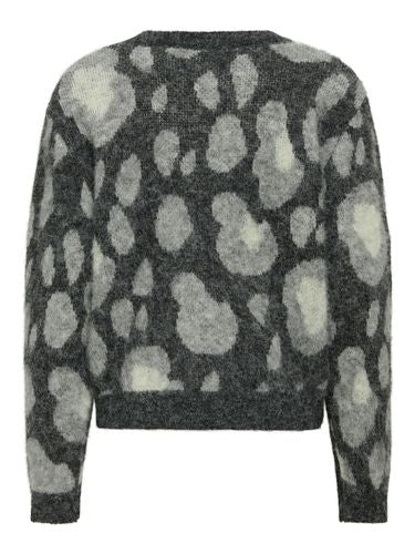 ONLEDELIE LIFE LS JQ CARDI V-NECK KNT