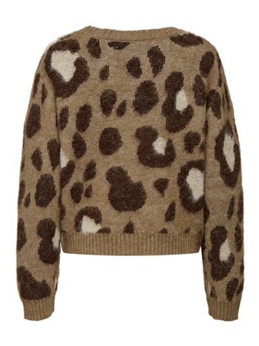ONLEDELIE LIFE LS JQ CARDI V-NECK KNT