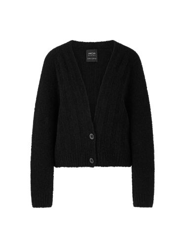 Nahtloser Cardigan – "Knitted in Germany"