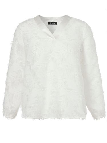 FRAPP Bluse V-Ausschnitt 1/1 Arm 54