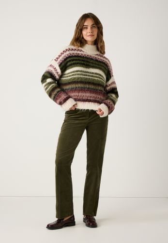 Pullover mit Streifen