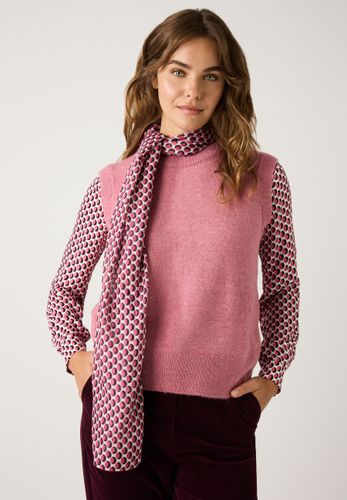 MORE & MORE Printschal mit grafischem Muster Default Title