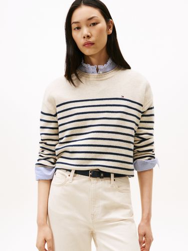 TOMMY HILFIGER SOFT WOOL RLXD C-NK LS SWT XL