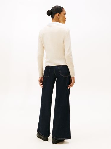 TOMMY HILFIGER SOFT WOOL V-NK LS SWEATER