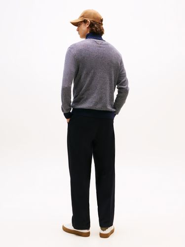 TOMMY HILFIGER PIMA CTN CASH HERRINGBONE ROLL