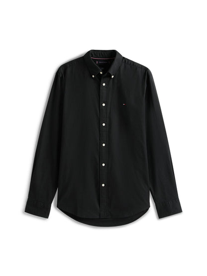 TOMMY HILFIGER FLEX FLANNEL SOLID RF SHIRT