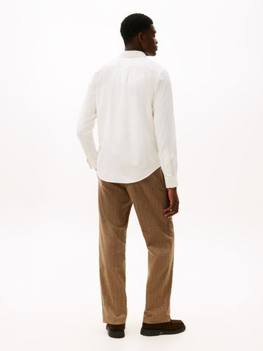 TOMMY HILFIGER FLEX FLANNEL SOLID RF SHIRT