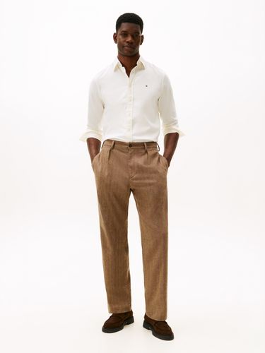 TOMMY HILFIGER FLEX FLANNEL SOLID RF SHIRT