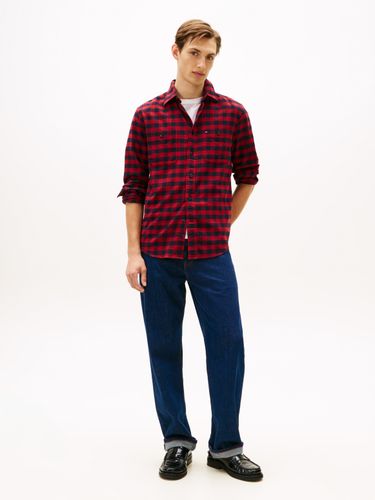 TOMMY HILFIGER BUFFALO CHECK RF SHIRT
