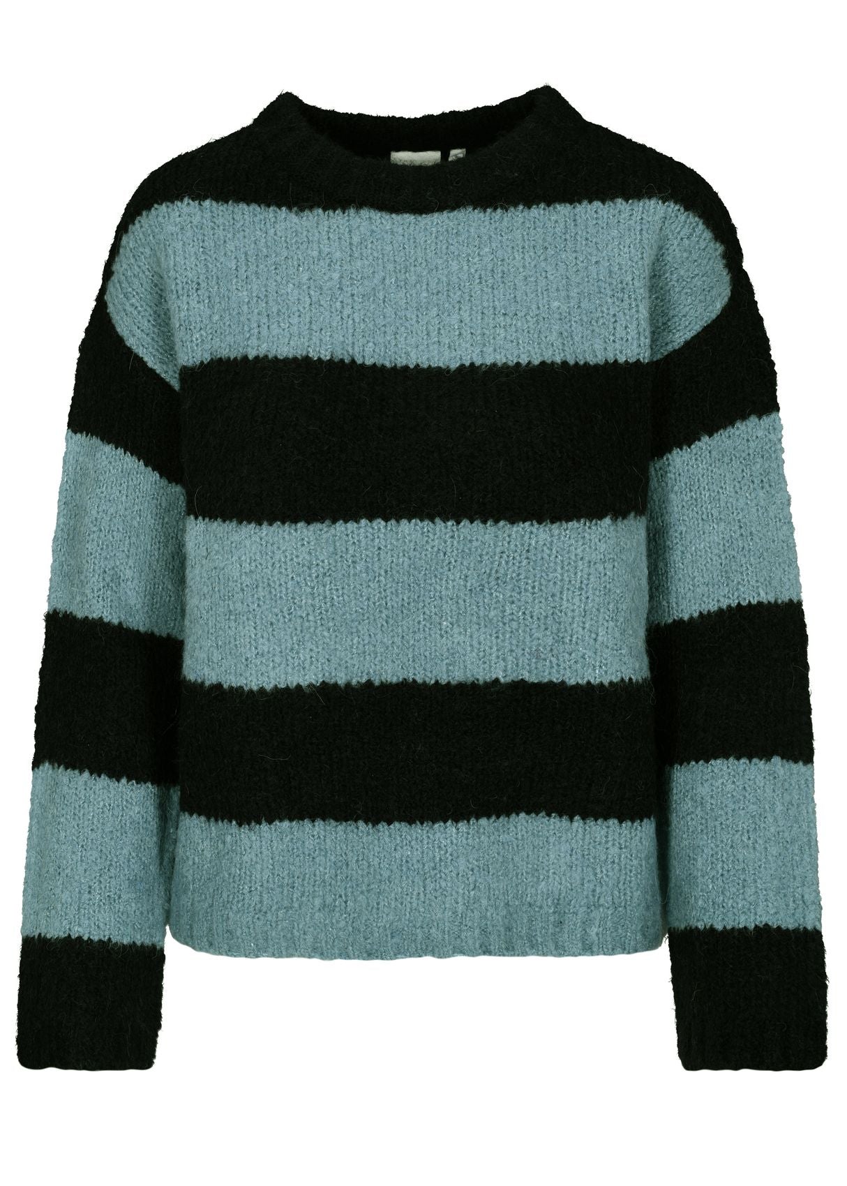 THE FASHION PEOPLE Fluffy striped Pullover