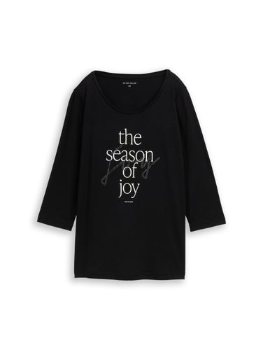 TOM TAILOR Plus Size - Langarmshirt mit Print Default Title