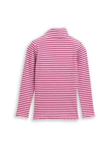 TOM TAILOR Ripp Langarmshirt mit Streifenmuster