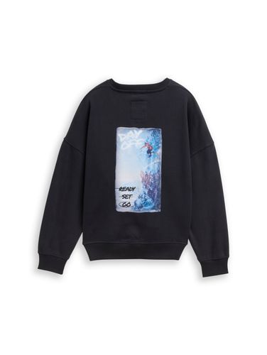 TOM TAILOR Oversize Sweatshirt mit Rückenprint
