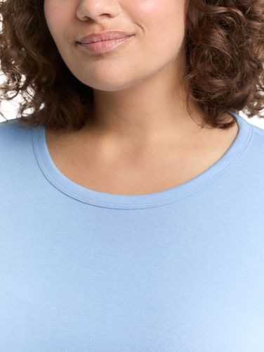 TOM TAILOR Plus Size - Basic Slim Fit Langarmshirt