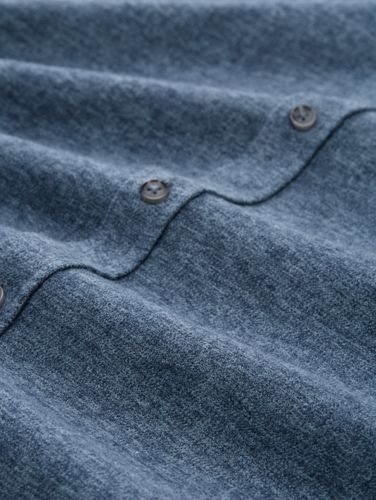 TOM TAILOR Regular Fit Soft-Touch Hemd in Melange-Optik