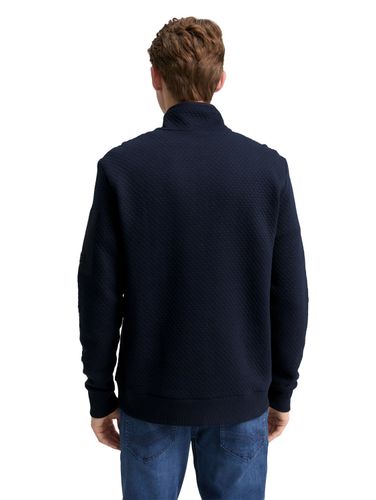 TOM TAILOR Troyer Sweatshirt mit Ärmeltasche