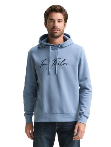 TOM TAILOR Hoodie Sweatshirt mit Logo-Print
