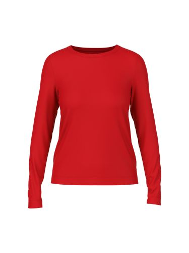 MARC CAIN Klassisches Langarmshirt unifarben