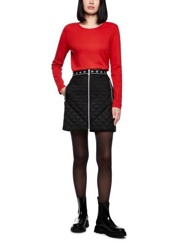 MARC CAIN Klassisches Langarmshirt unifarben