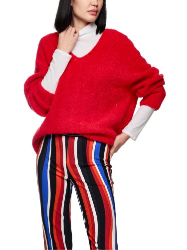 MARC CAIN Pullover mit Alpaka – Knitted in Germany