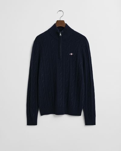 GANT Lambswool Zopfstrick Troyer XXXL