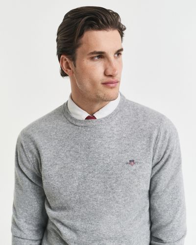 GANT Superfine Lambswool Rundhalspullover