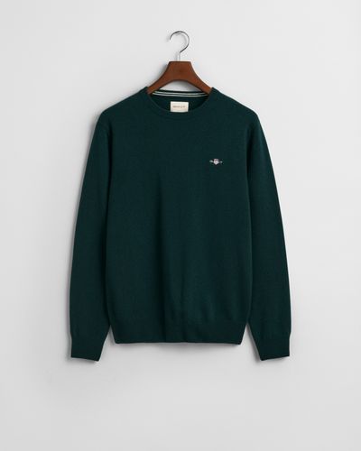 GANT Superfine Lambswool Rundhalspullover