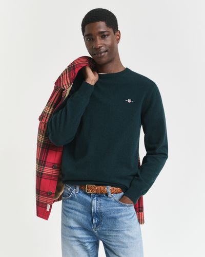 GANT Superfine Lambswool Rundhalspullover