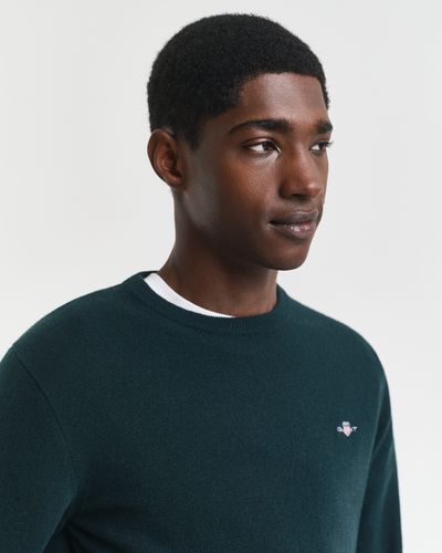 GANT Superfine Lambswool Rundhalspullover