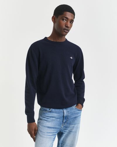 GANT Superfine Lambswool Rundhalspullover