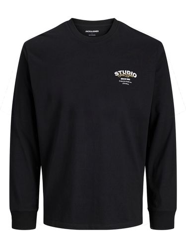 JACK & JONES JJYUKI TEE LS CREW NECK PLS