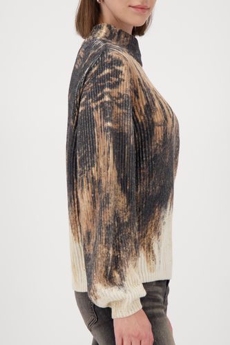 MONARI Pullover, whisky gemustert