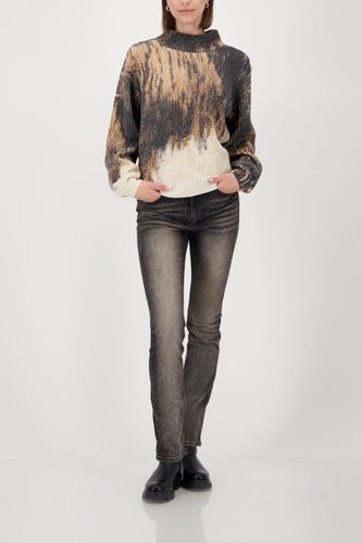 MONARI Pullover, whisky gemustert