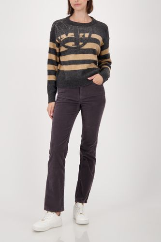 MONARI Pullover, anthra melange