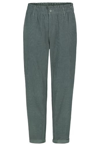 Modehaus Weingarten DOB Hose, hoher Bund, Paperbag Styl, pine green