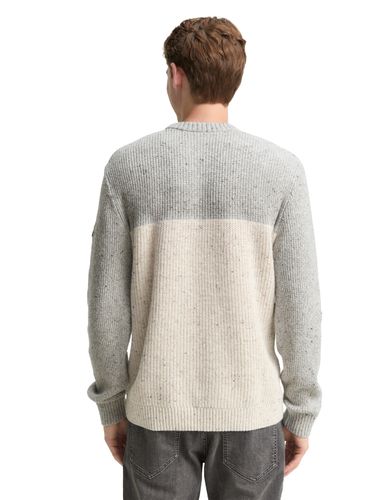 TOM TAILOR Strickpullover mit Strukturmix