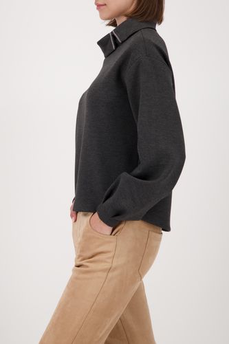 MONARI Sweatshirt, anthra melange