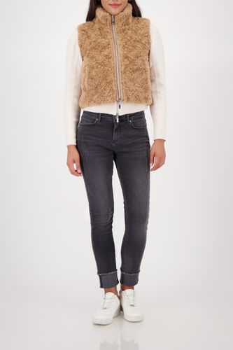 MONARI Weste, cognac