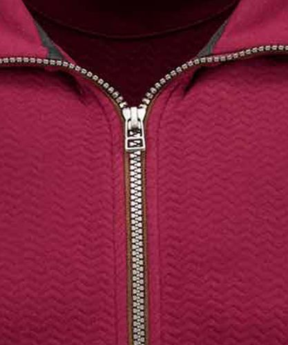 Sweat-Jacke mit Reissverschluss