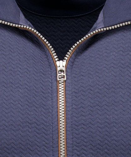 Sweat-Jacke mit Reissverschluss