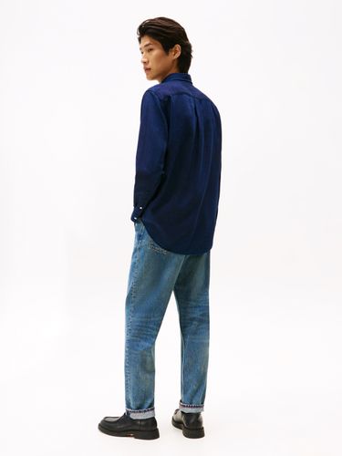 TOMMY HILFIGER FLANNEL INDIGO SHIRT