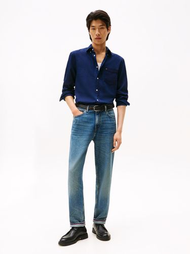 TOMMY HILFIGER FLANNEL INDIGO SHIRT